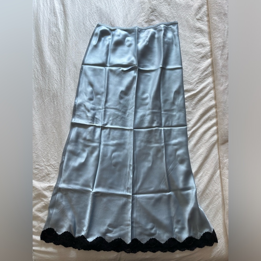 reformation lane top aerie skirt silk set - Picture 2 of 5